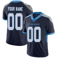 Custom Navy TEN Football Shirt Top