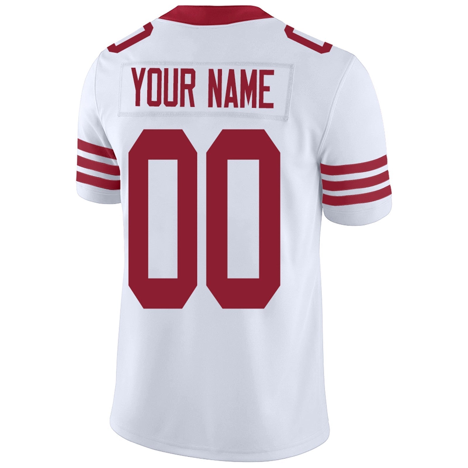 Custom Red SF Football Shirt Top