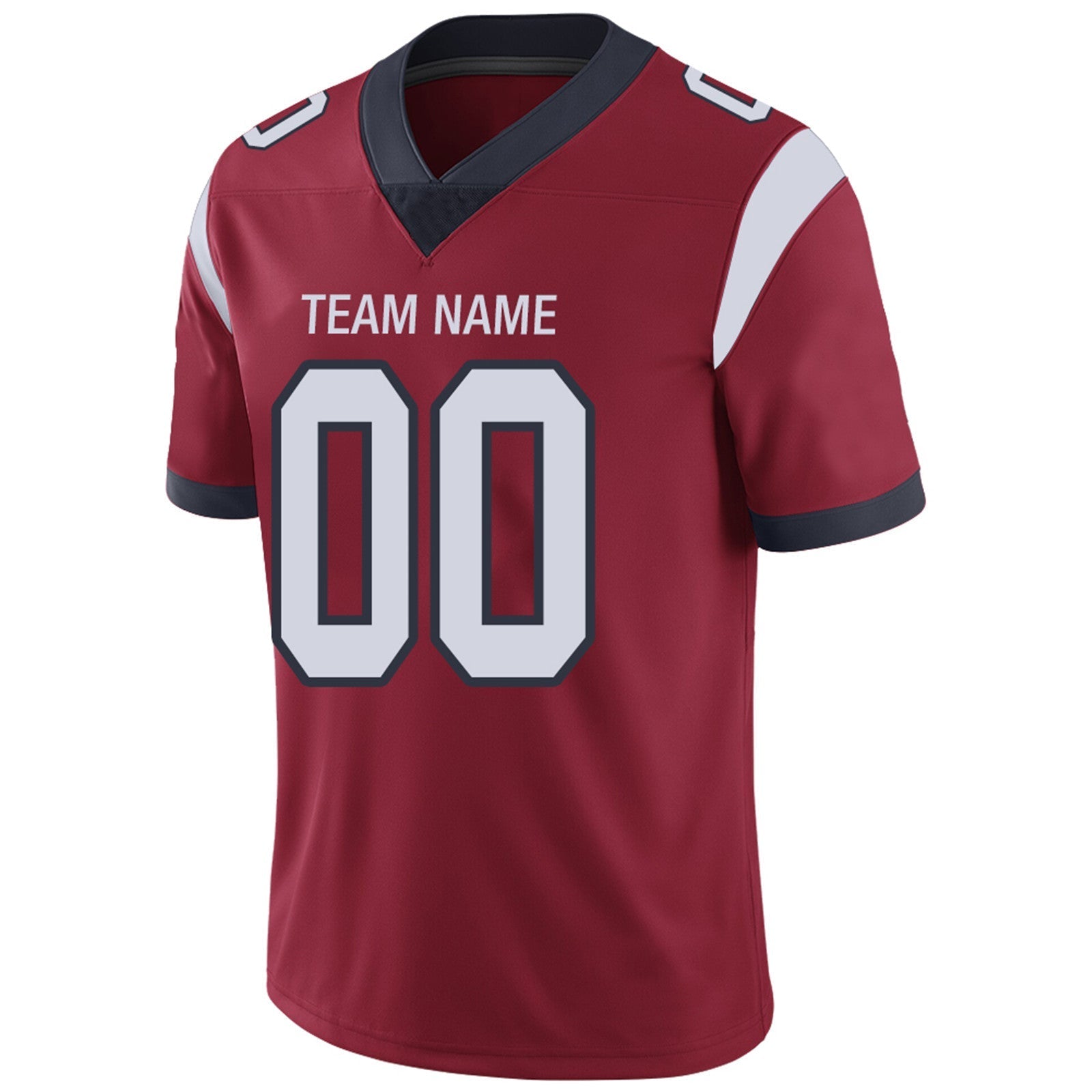 Custom Navy HOU Football Shirt Top