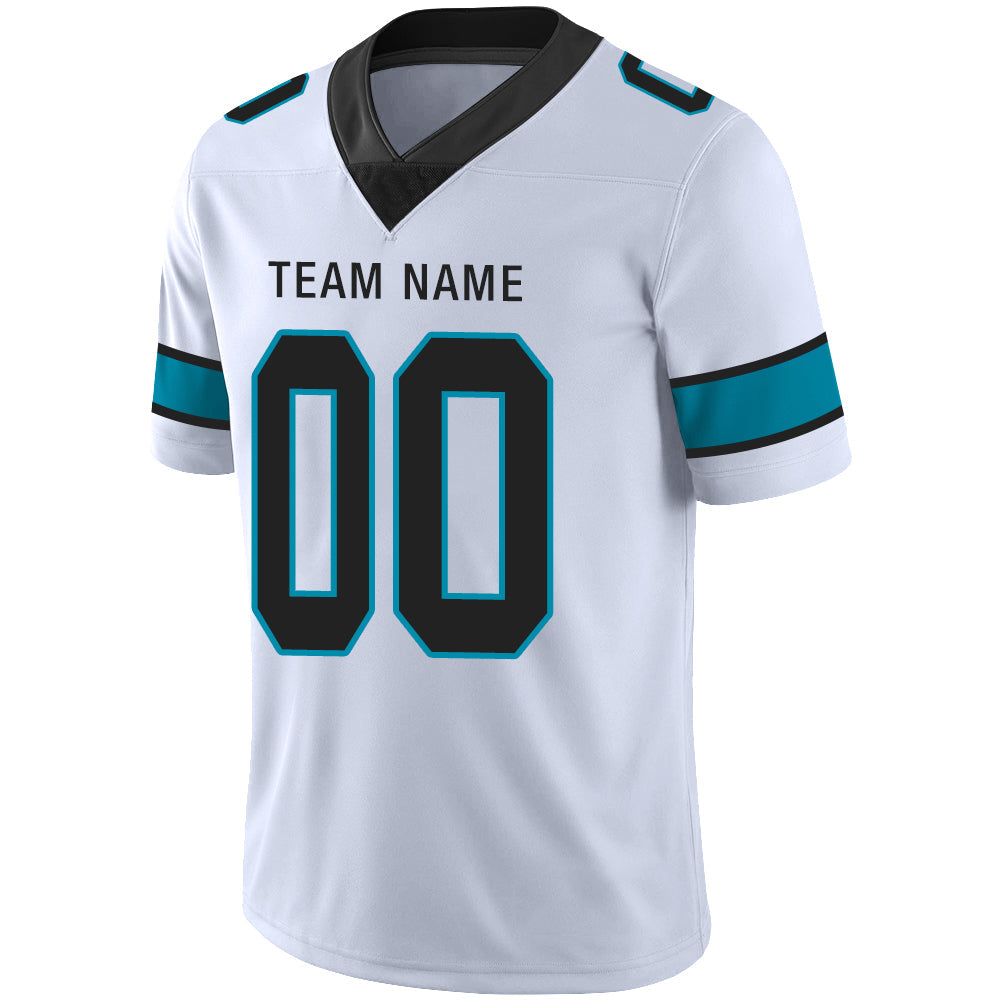 Custom White Football Shirt Top