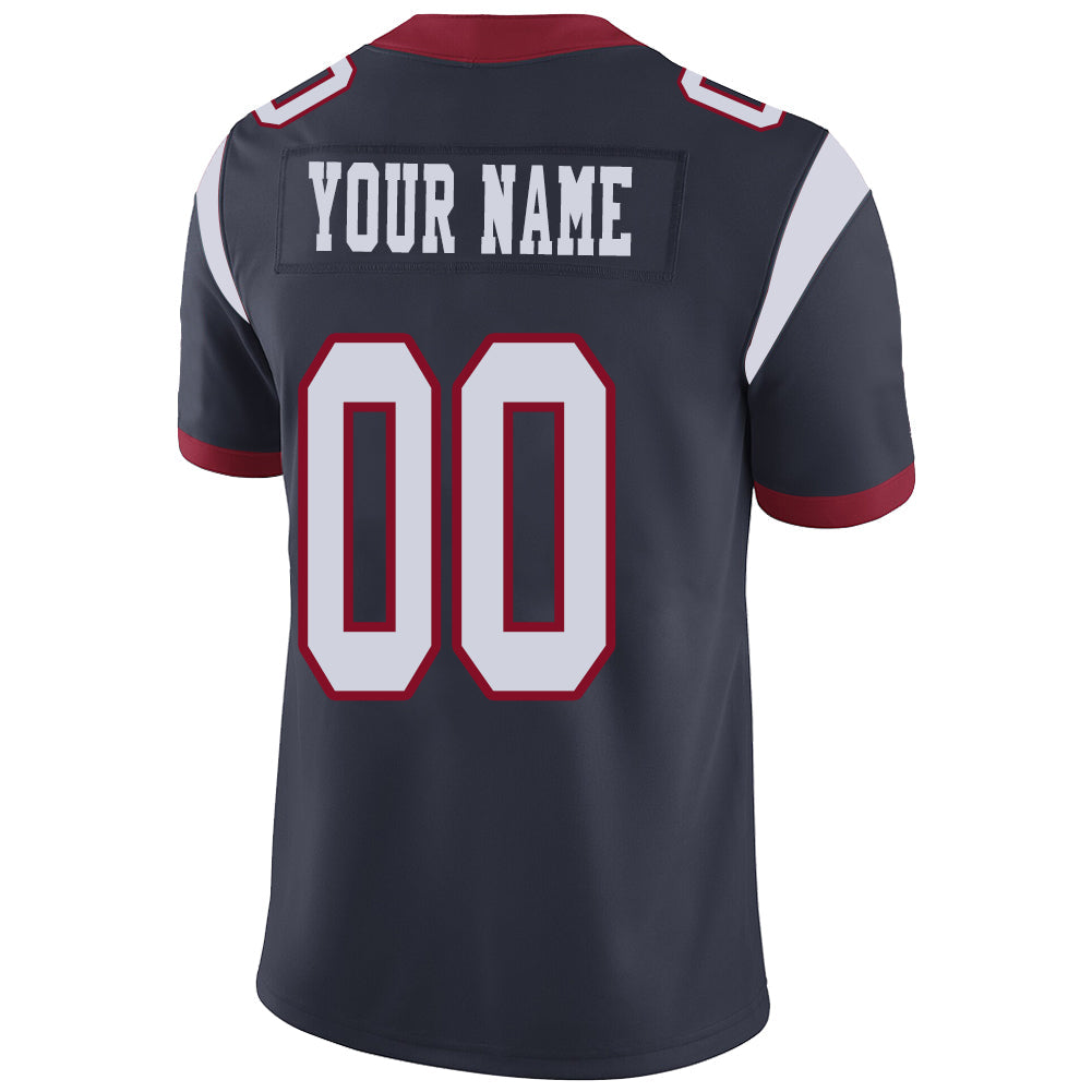Custom Black HOU Football Shirt Top