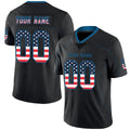 Custom Black DET Football Shirt Top