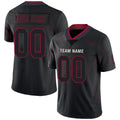Custom Black HOU Football Shirt Top