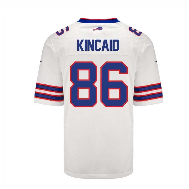 Custom #88 White BUF Football Shirt Top