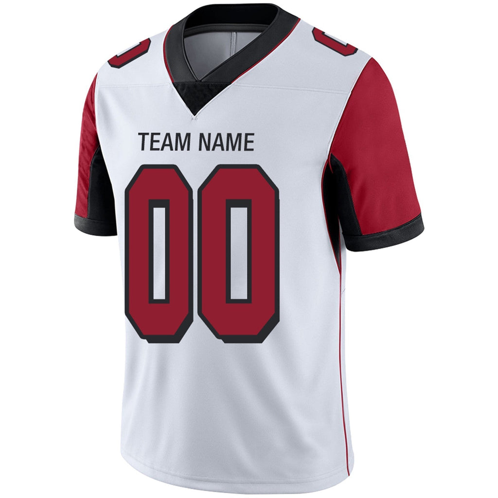 Custom Red ATL Football Shirt Top