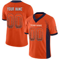 Custom Orange Football Shirt Top