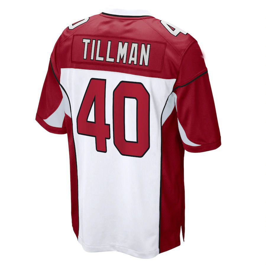 Custom #40 White Football Shirt Top
