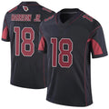 Custom #18 Black Football Shirt Top