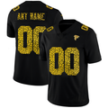 Custom Black ATL Football Shirt Top