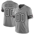 Custom Gray 2019 ATL Football Shirt Top