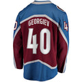 Custom #40 Burgundy COL Hockey Shirt Top
