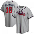 Custom #16 Gray ATL Baseball Shirt Top