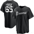 Custom #65 Black ATL Baseball Shirt Top