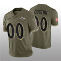 Custom Olive 2022 BAL Football Shirt Top