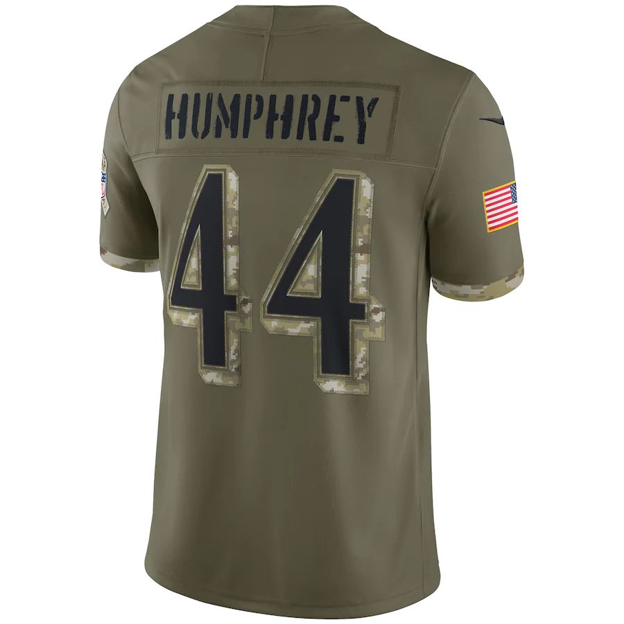 Custom #44 Olive 2022 BAL Football Shirt Top