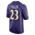 Custom #23 Purple BAL Football Shirt Top
