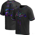 Custom #27 Black ATL Baseball Shirt Top