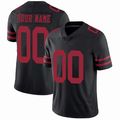 Custom Black SF Football Shirt Top