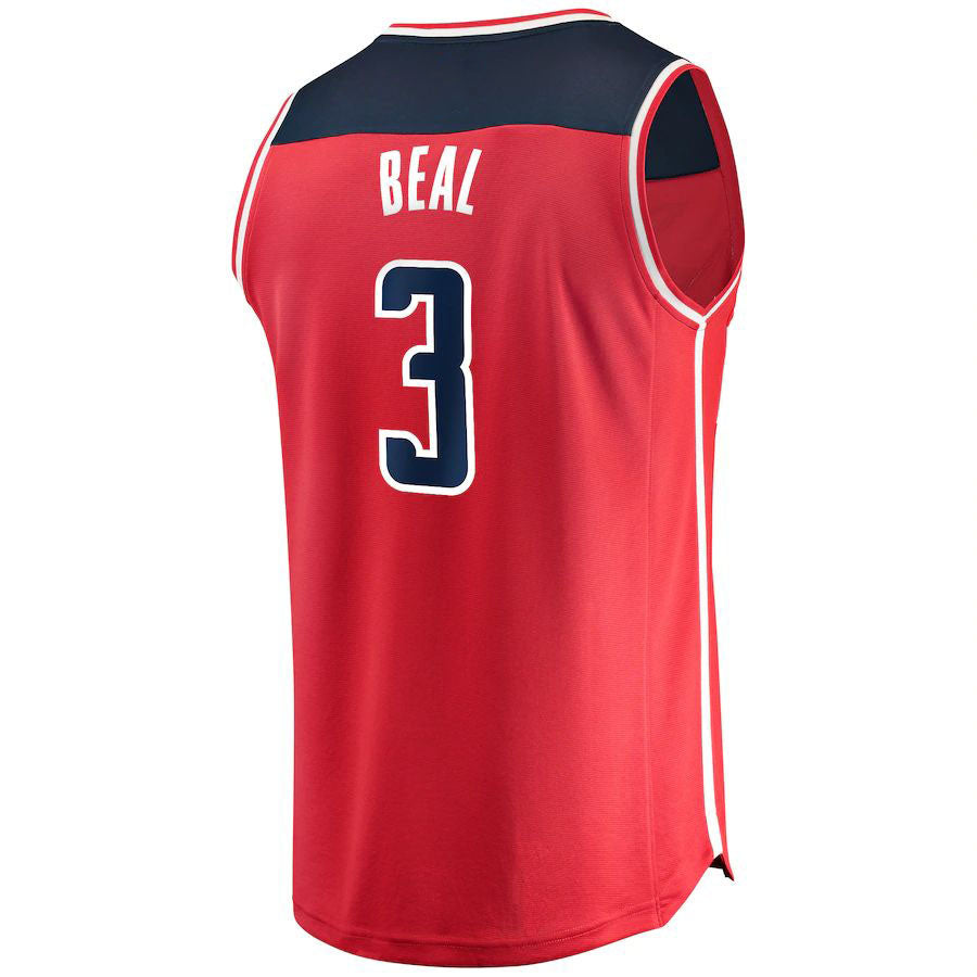 Custom #3 Red WAS Basketball Shirt Top