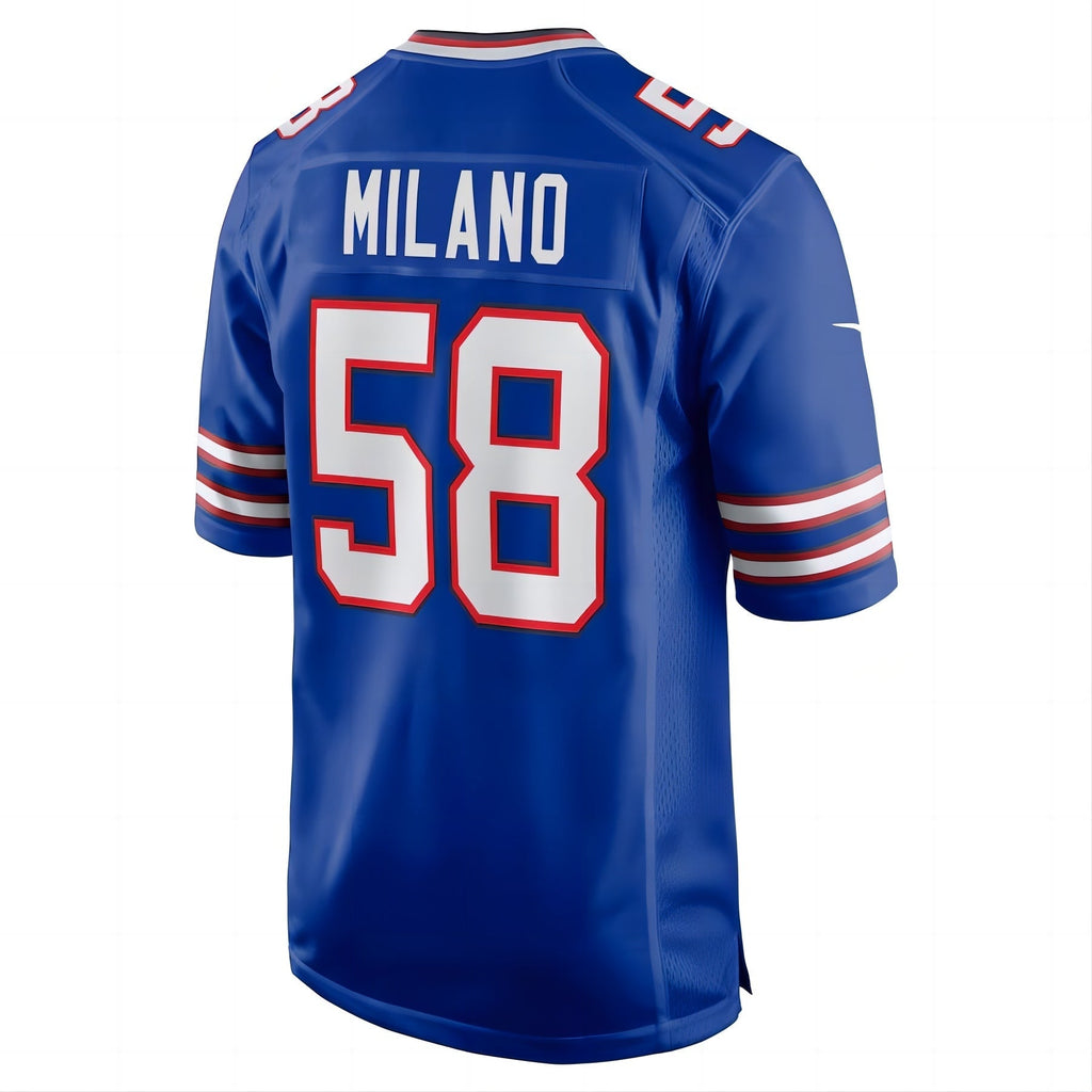 Custom #58 BUF Football Shirt Top