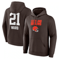 Custom #21 Brown CLE Football Shirt Top