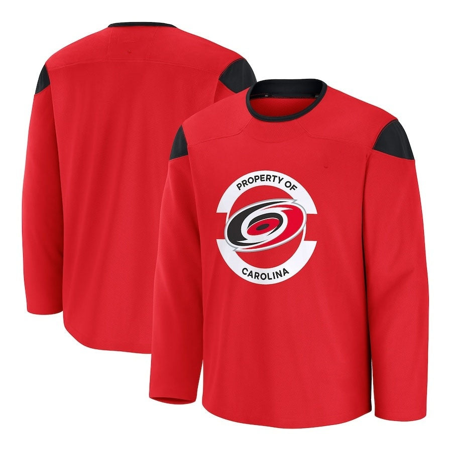Custom Red CAR Hockey Shirt Top