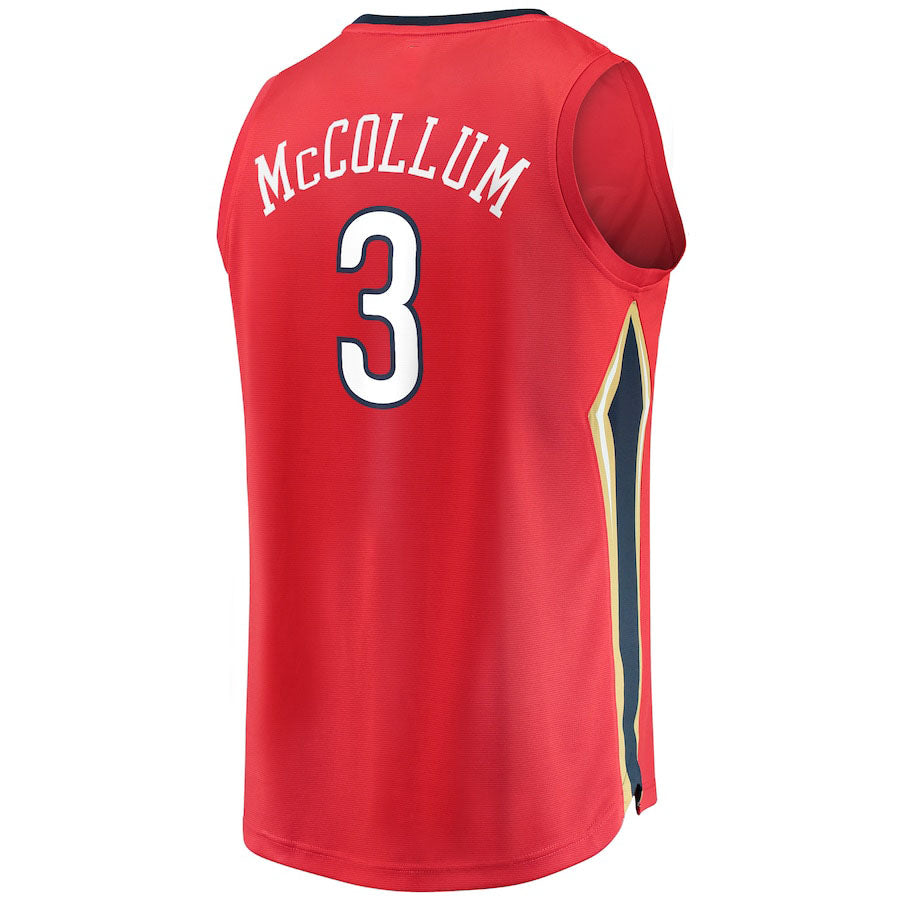 Custom #3 Red 2021 NOP Basketball Shirt Top