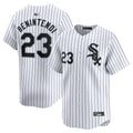 C.White Sox #23 Andrew Benintendi Player White Home Limited Baseball Jerseys