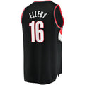 Custom #16 Black 2021 POR Basketball Shirt Top
