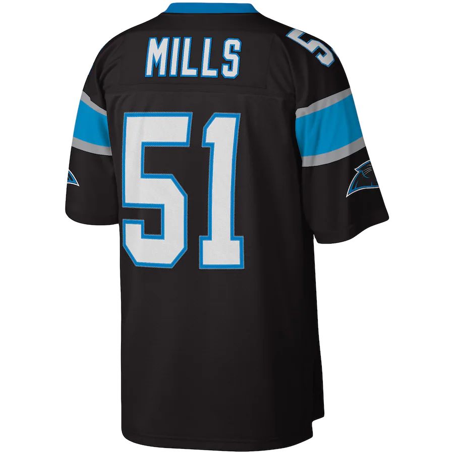 Custom #51 Black CAR Football Shirt Top