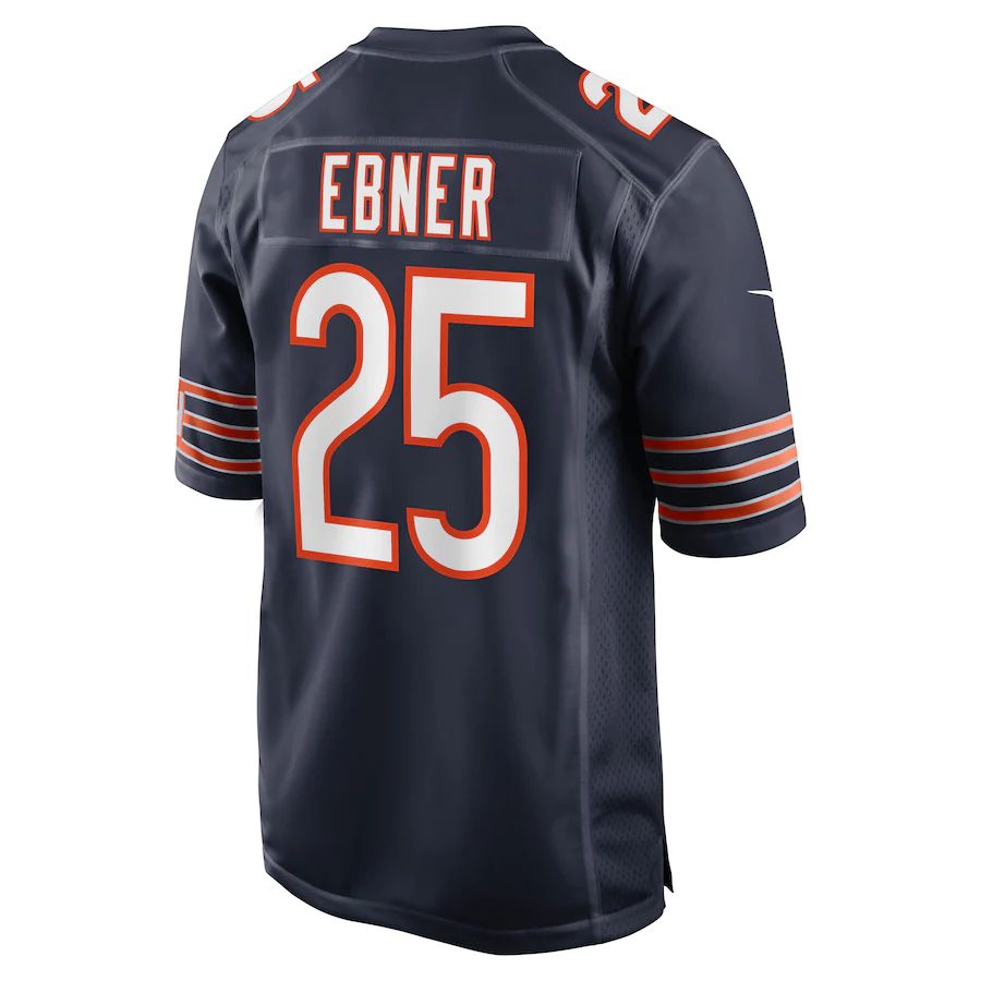 Custom #25 Navy CHI Football Shirt Top