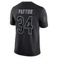 Custom #34 Black CHI Football Shirt Top