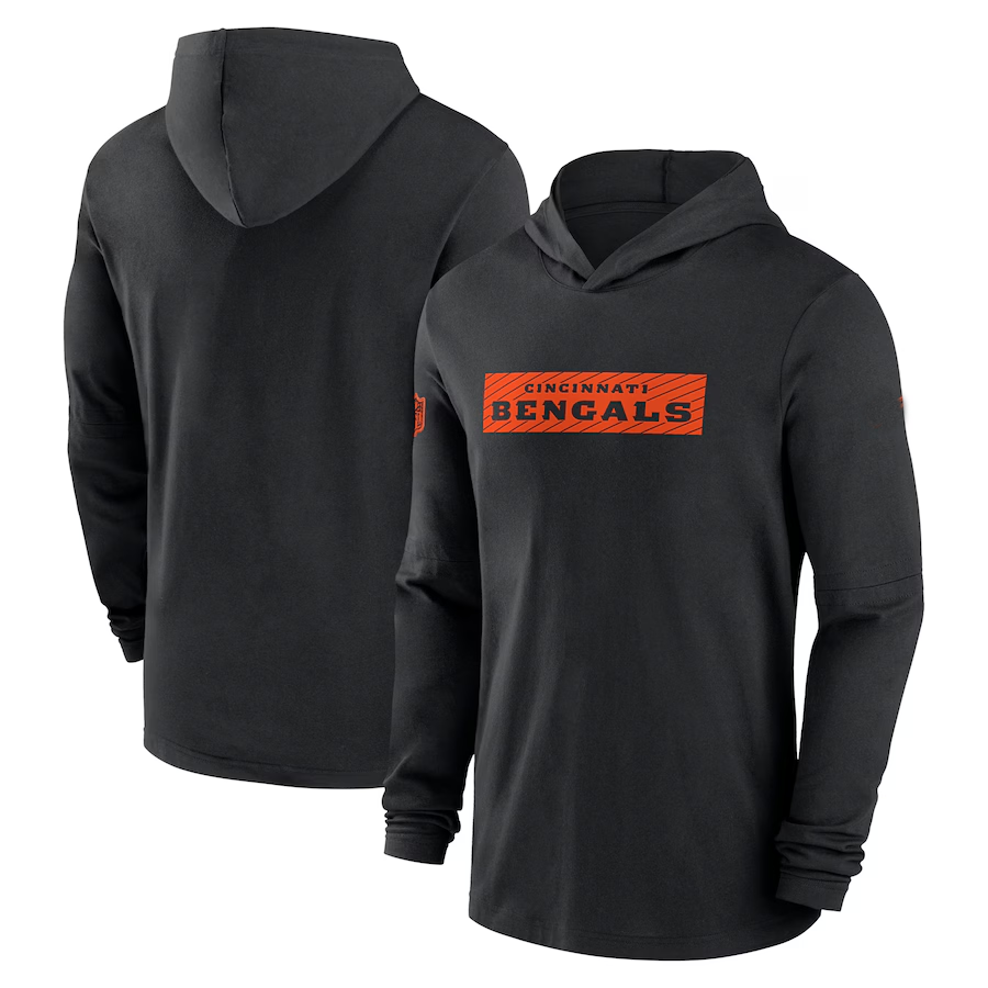 C.Bengals Salute To Service Club Pullover Hoodie palyer Jersey Stitched American Football Jerseys