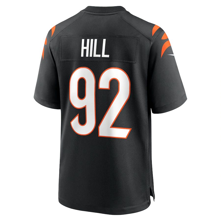 Custom #92 Black CIN Football Shirt Top