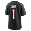 Custom #1 Black 2021 CIN Football Shirt Top
