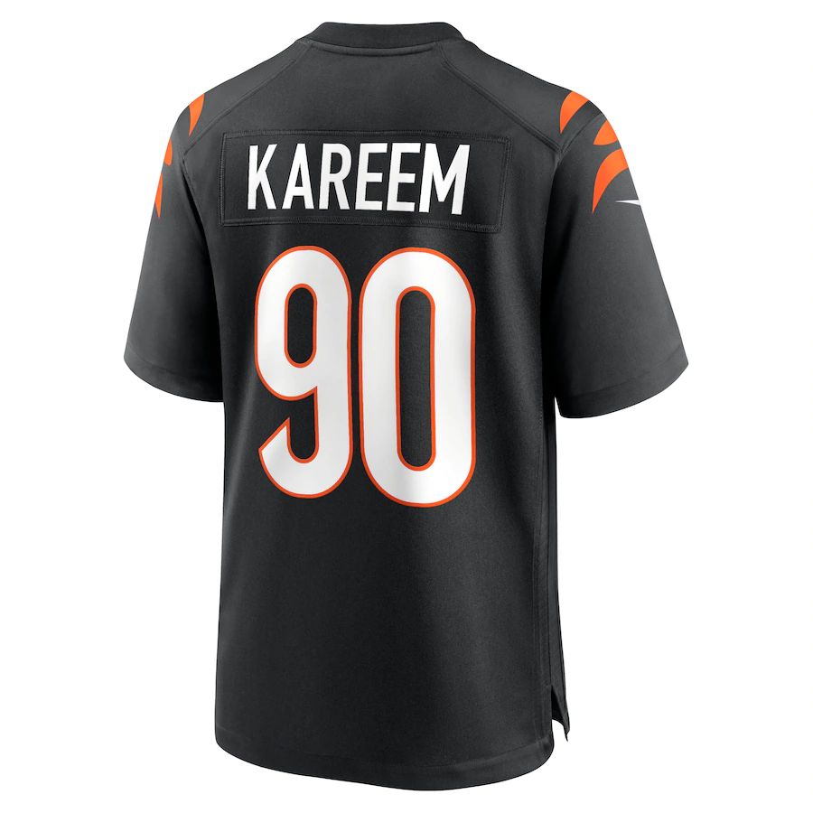 Custom #90 Black CIN Football Shirt Top