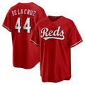 Custom #44 Red CIN Baseball Shirt Top