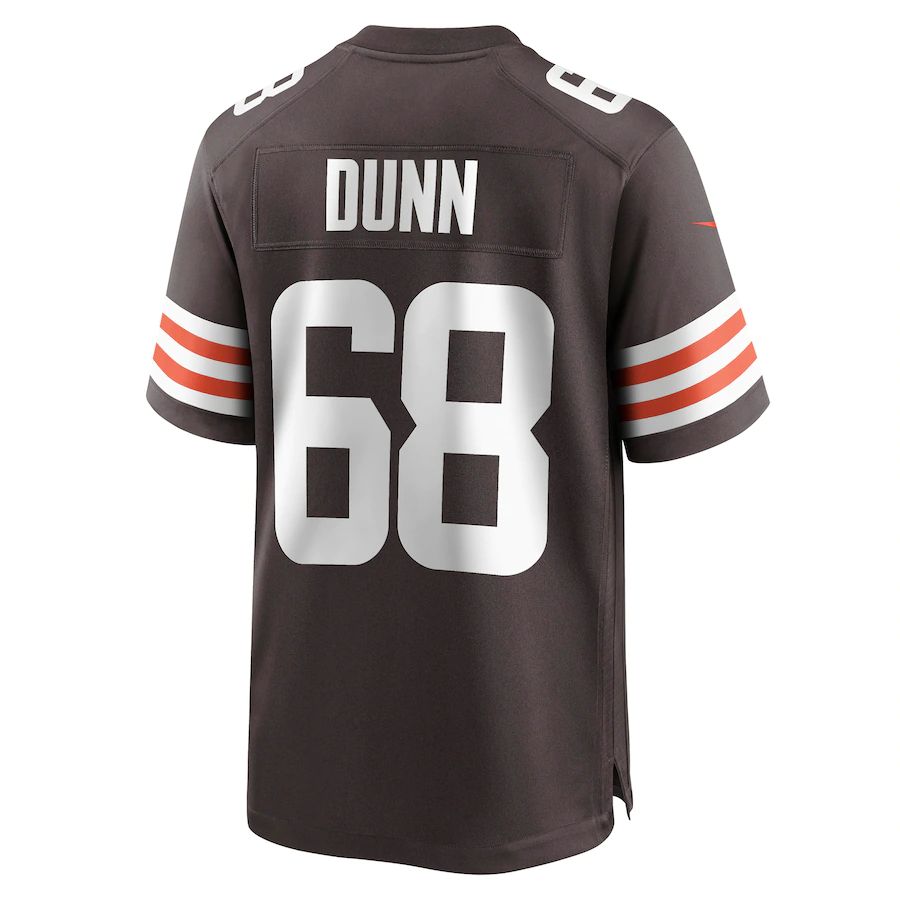 Custom #68 Brown CLE Football Shirt Top