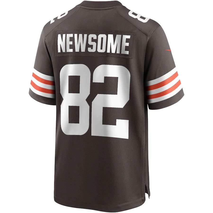 Custom #82 Brown CLE Football Shirt Top