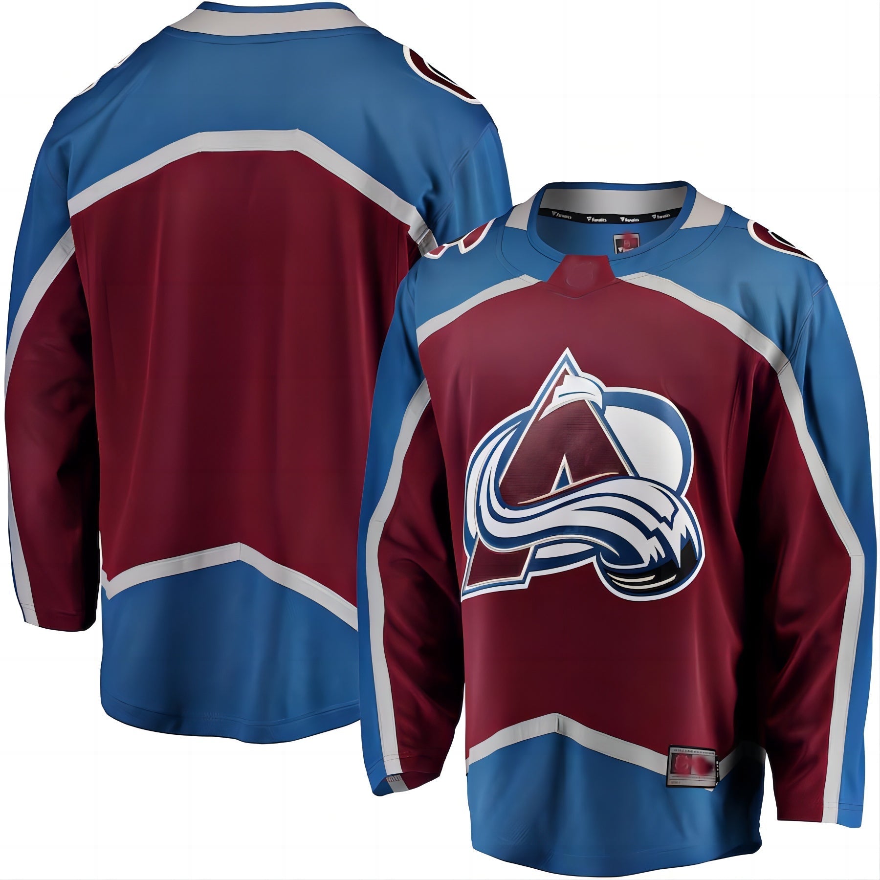 Custom Burgundy COL Hockey Shirt Top