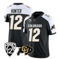 Custom #12 Black Football Shirt Top