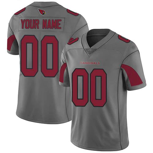 Custom Silver Football Shirt Top
