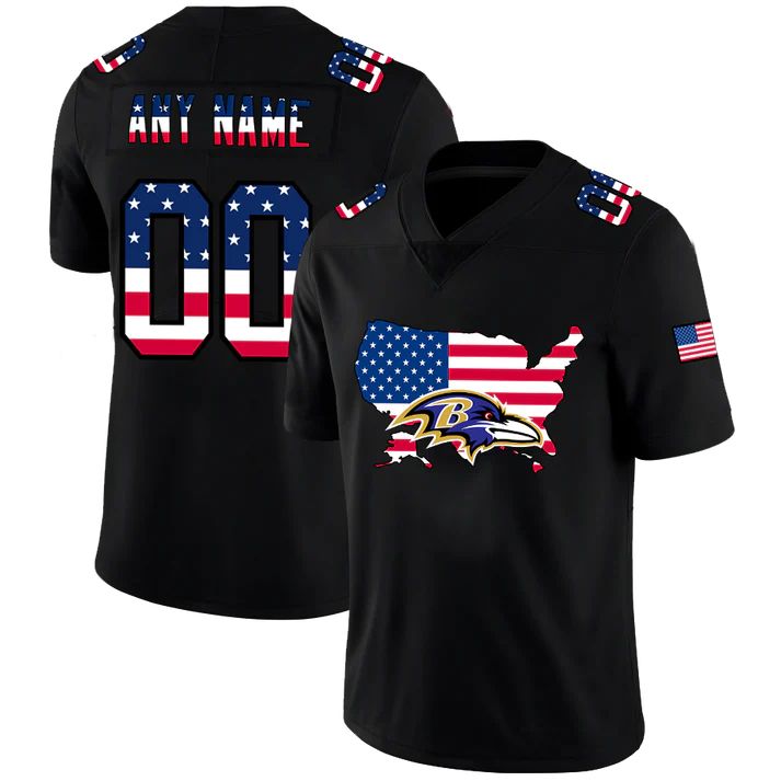 Custom Black BAL Football Shirt Top
