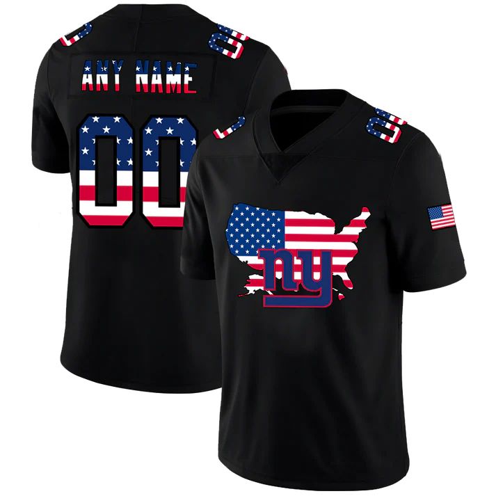 Custom Black Football Shirt Top