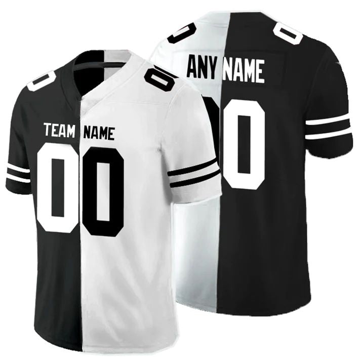 Custom Black BUF Football Shirt Top