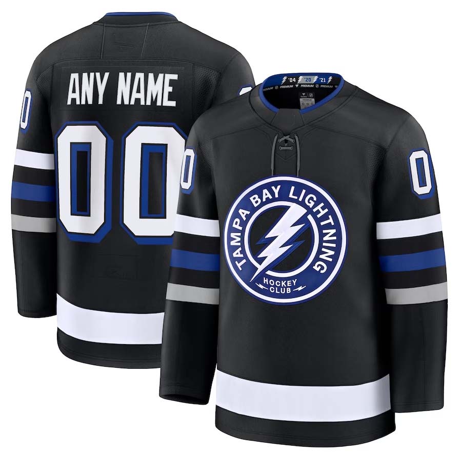 Custom Black TBL Hockey Shirt Top