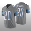 Custom #20 Silver DET Football Shirt Top