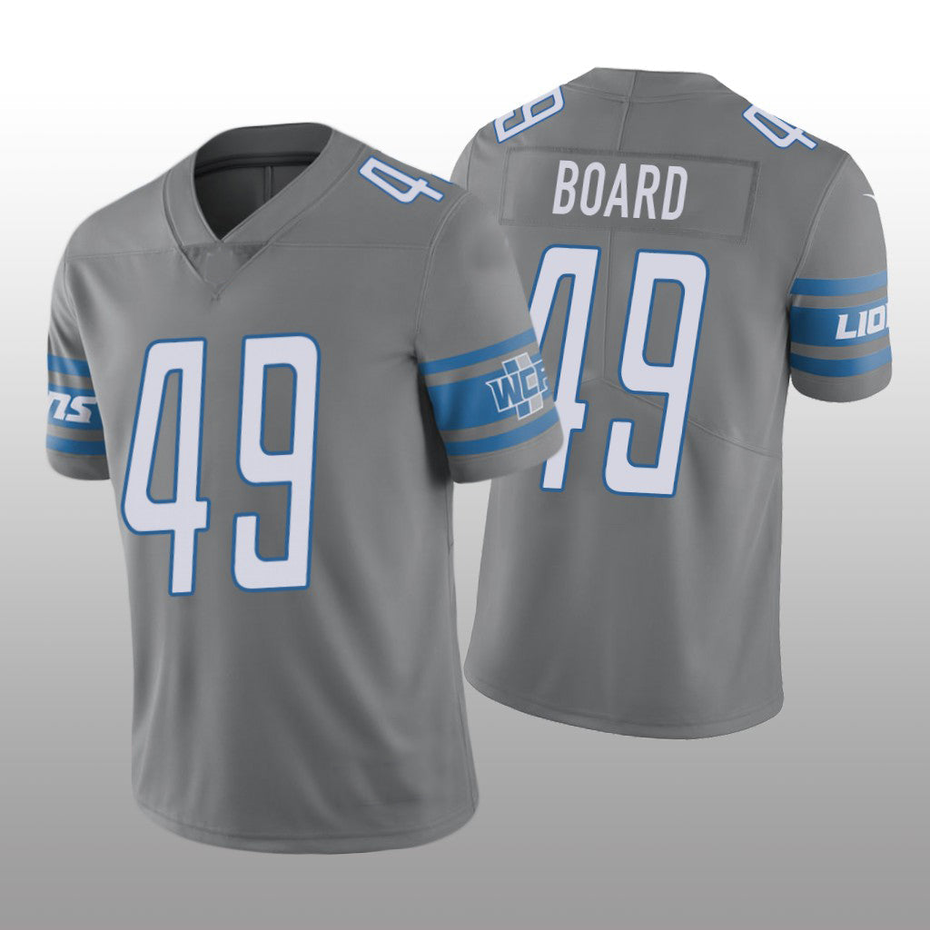 Custom #49 DET Football Shirt Top