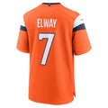 Custom #7 Orange DEN Football Shirt Top
