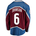 Custom #6 Burgundy COL Hockey Shirt Top